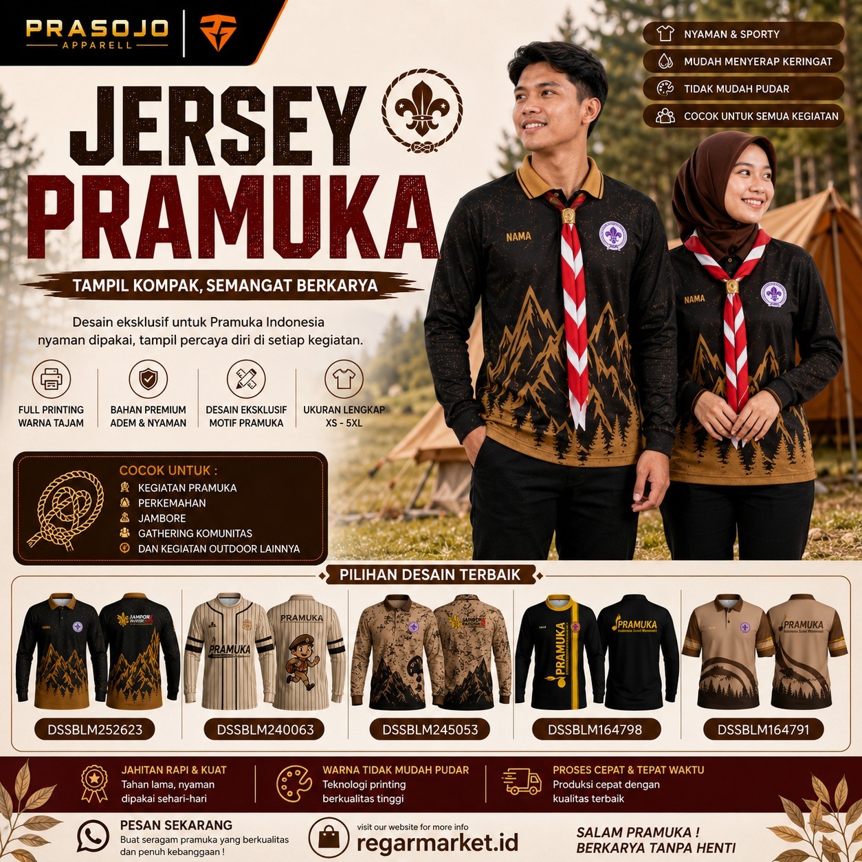 Jersey Pramuka
